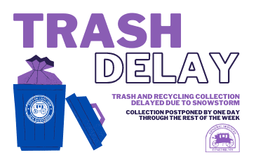 Trash Delay - Snow News Flash