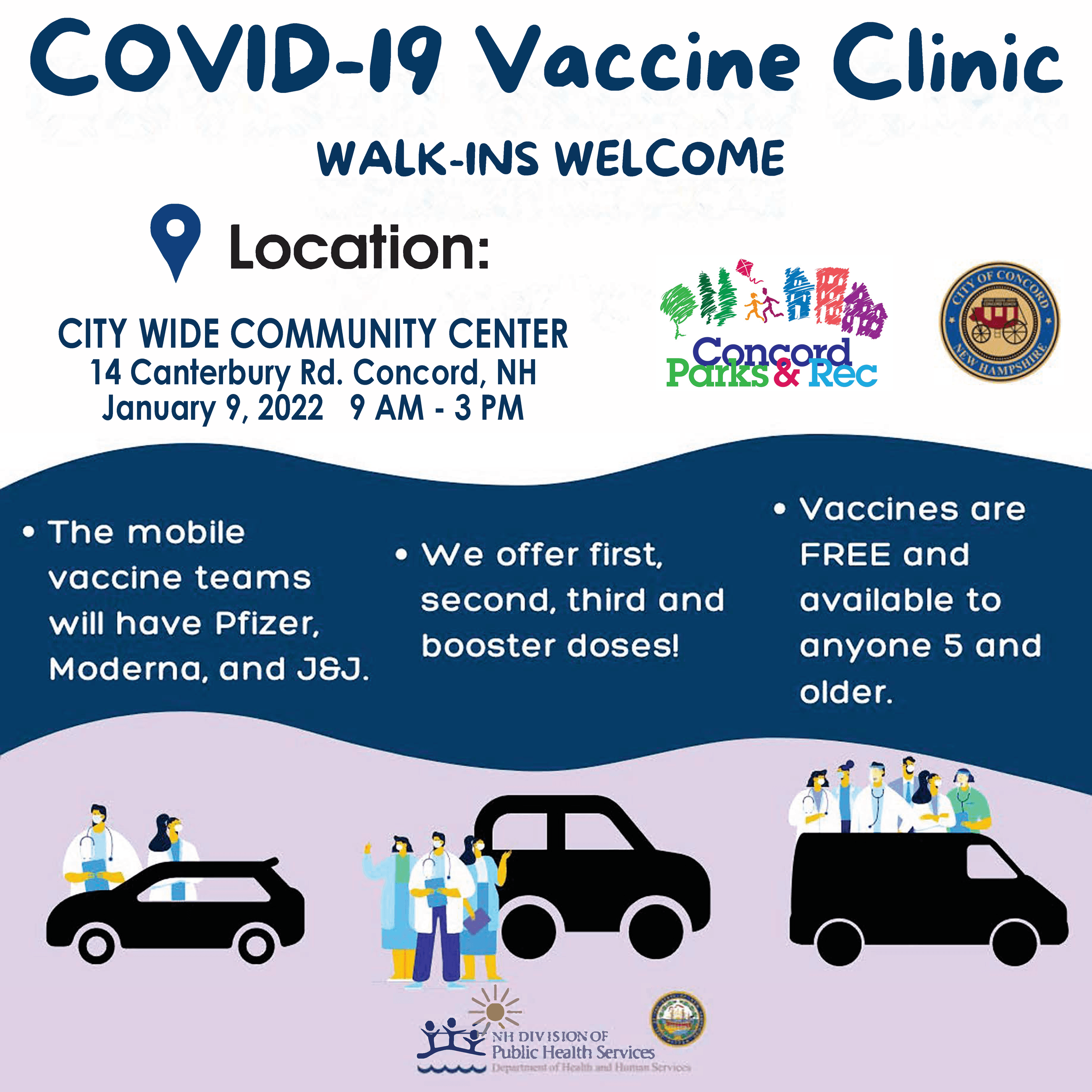 CWCC Vaccine Clinic SM post 1.9.22