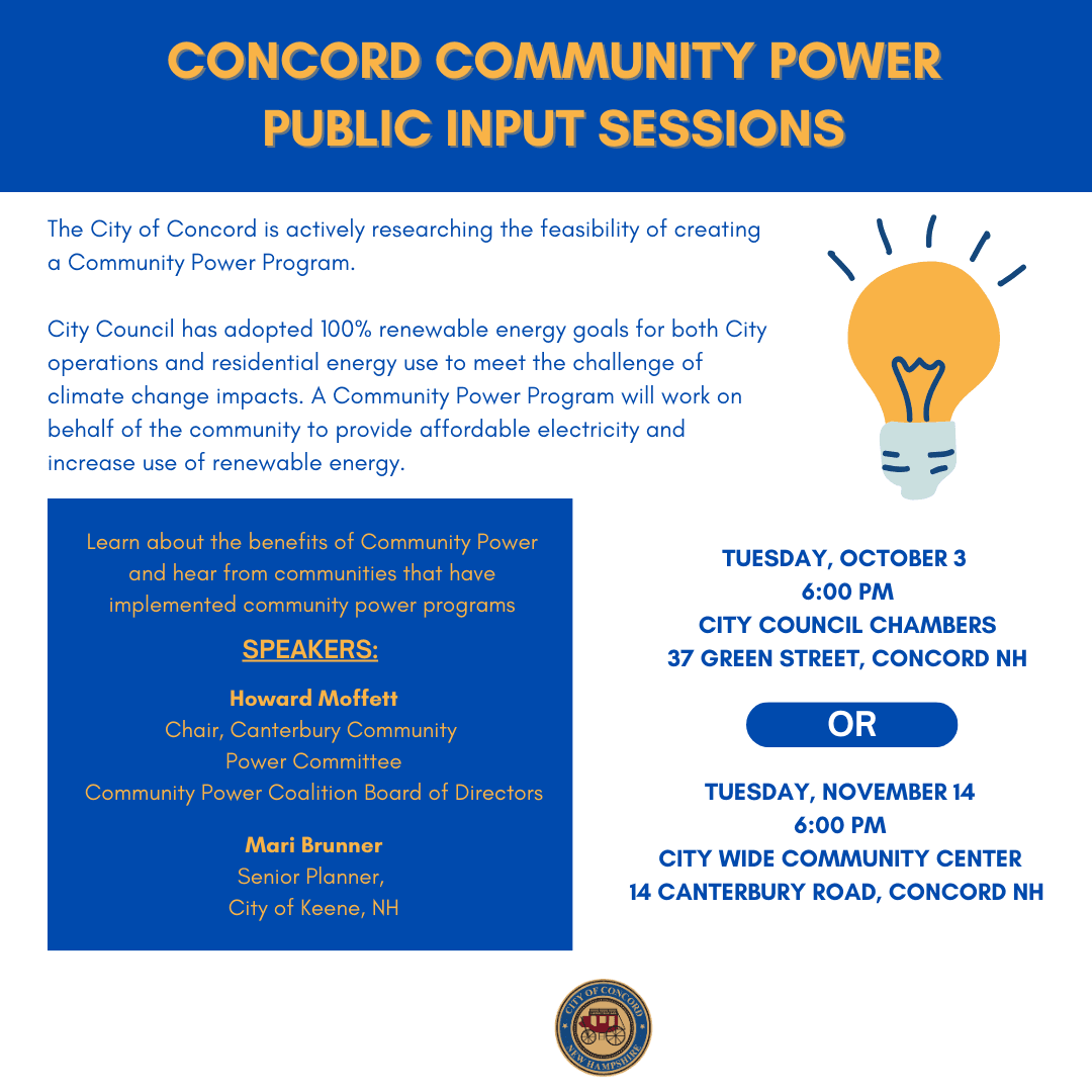 Concord Community Power Public Input Sessions-Instagram
