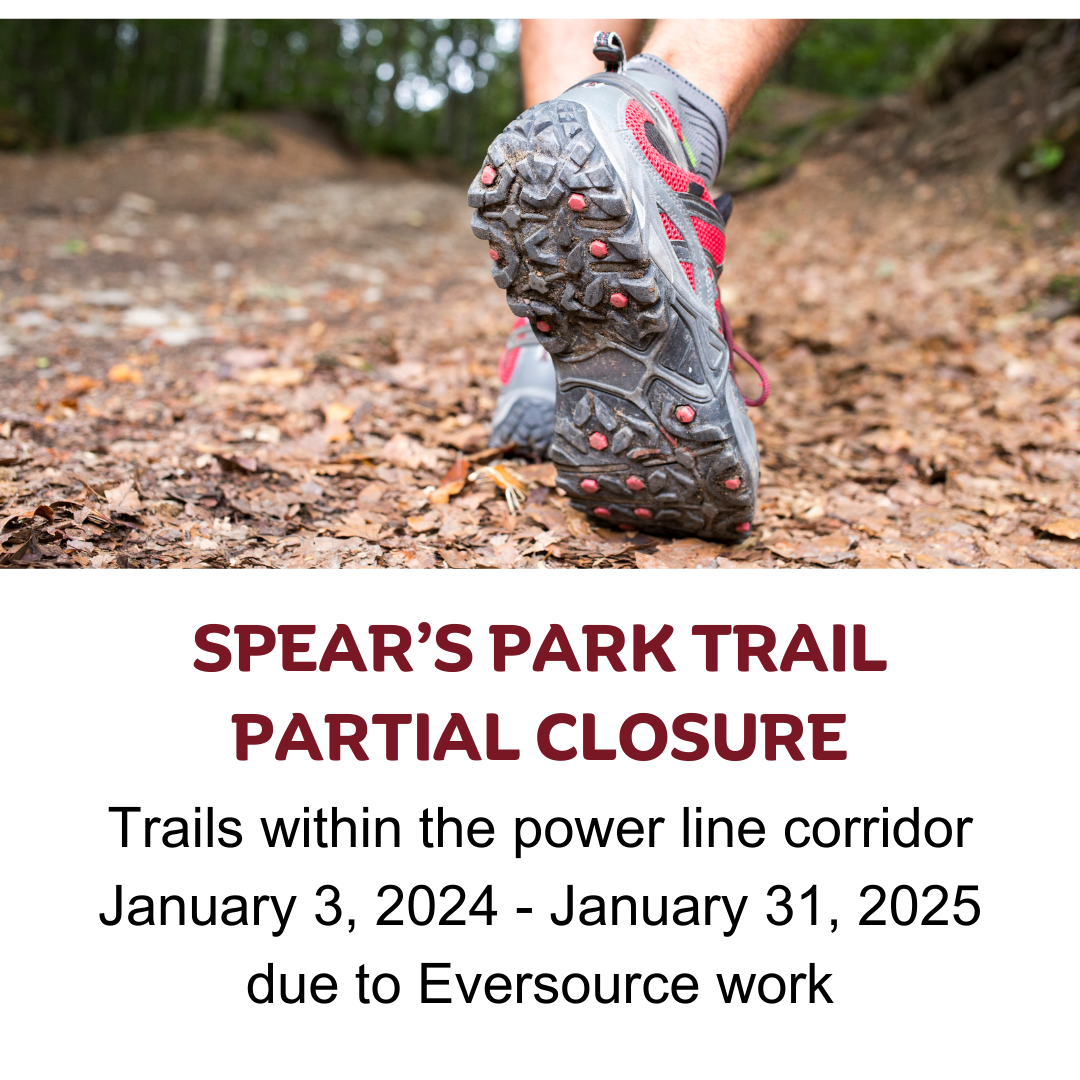 Spears Park Trail Closure Notice