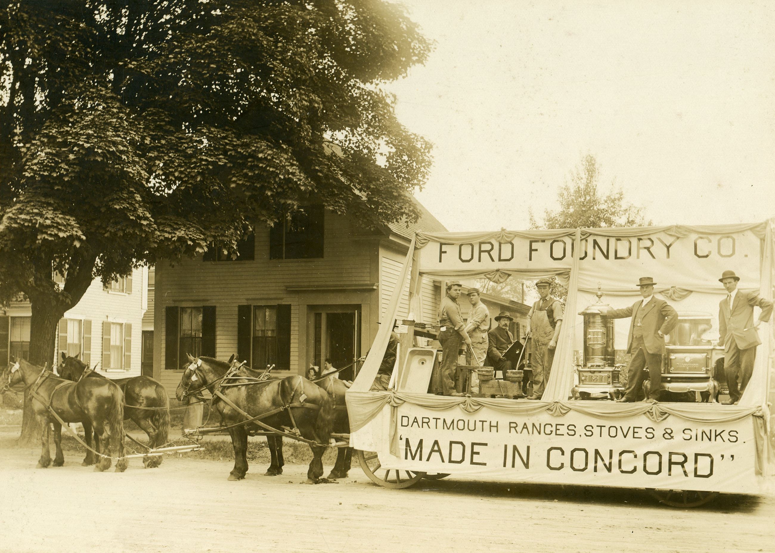 Ford Foundry Co. Horse-Drawn Float