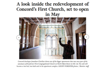 Church redevelopment tile