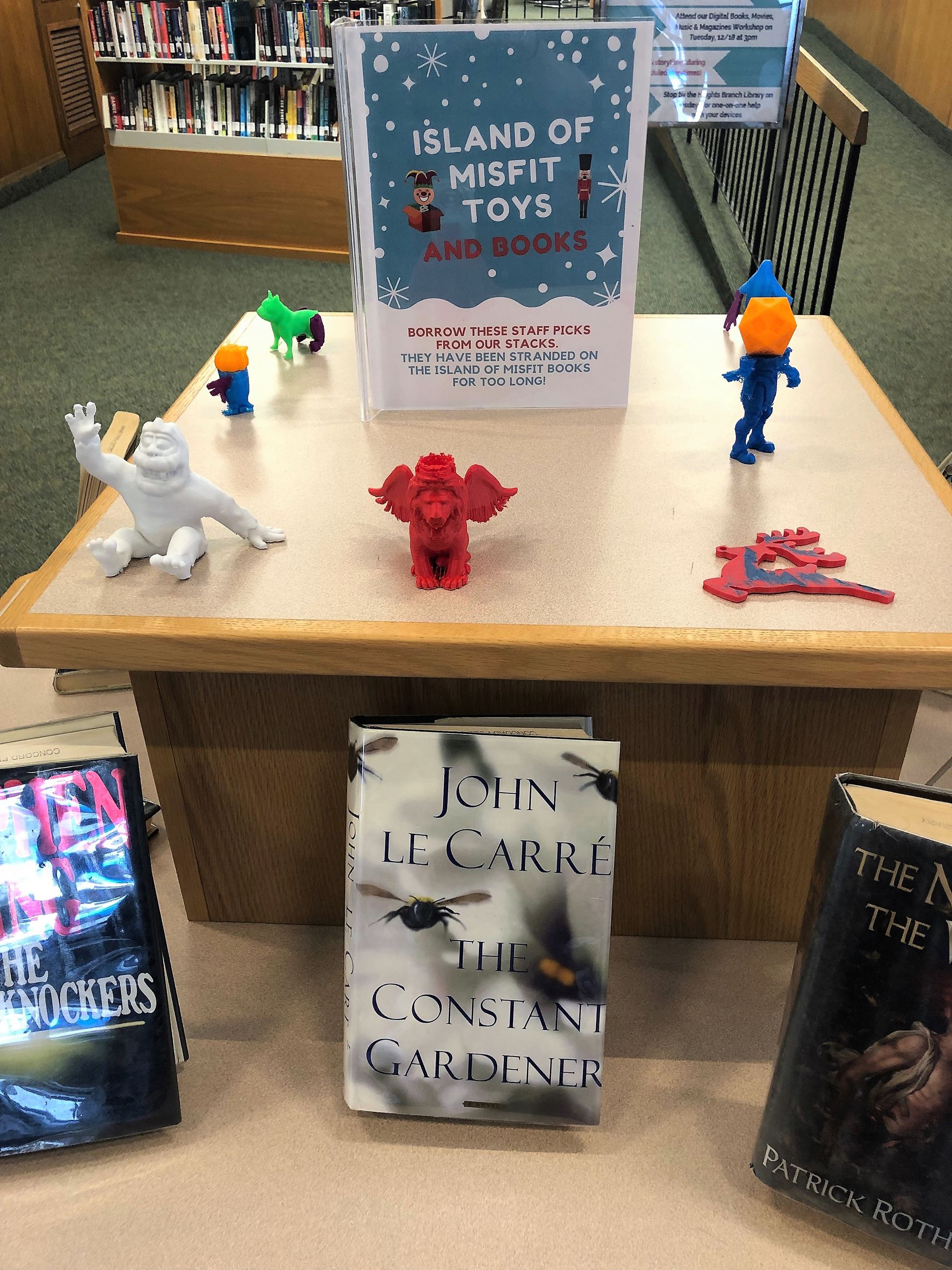 Island of Misfit Toys display