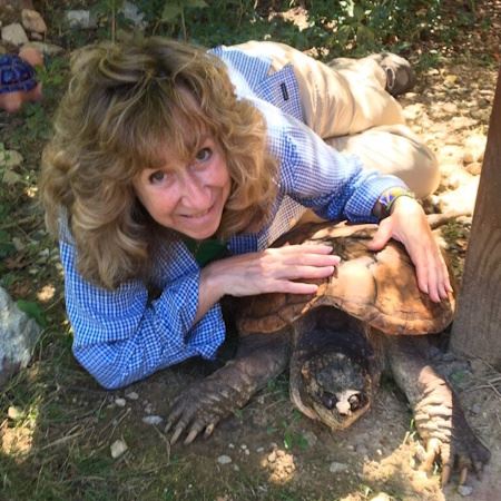 Sy with Fire Chief the Turtle